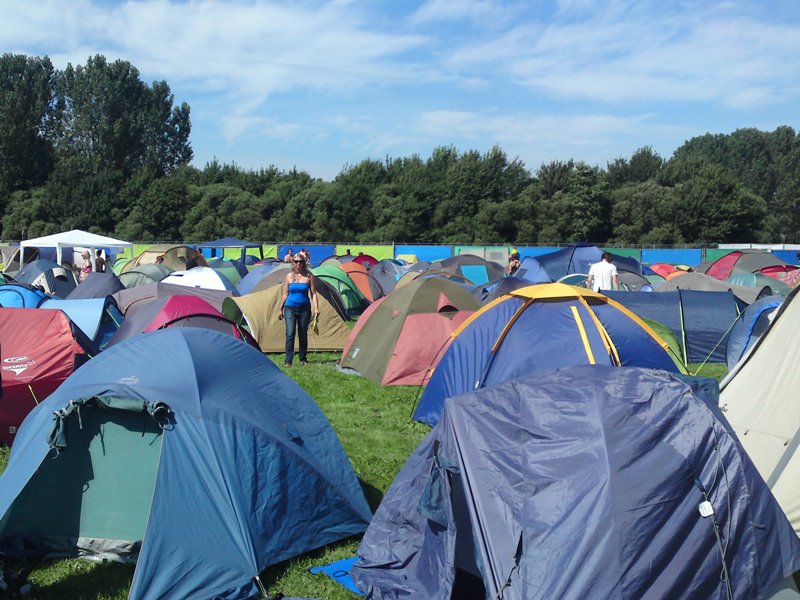 Lowlands: tentenkamp